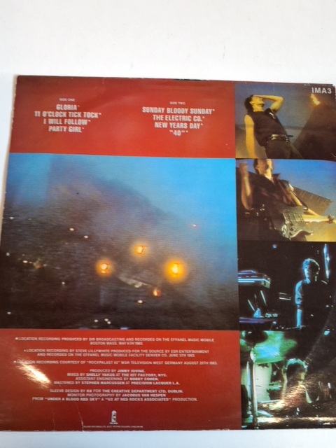 LP U2 Under a blood red sky